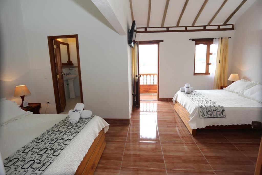 Hospederia Villa De Los Saenz Villa de Leyva Exteriör bild
