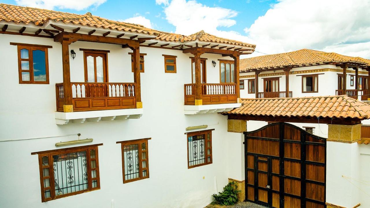 Hospederia Villa De Los Saenz Villa de Leyva Exteriör bild