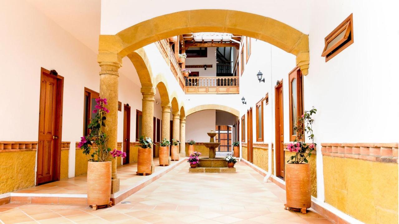 Hospederia Villa De Los Saenz Villa de Leyva Exteriör bild