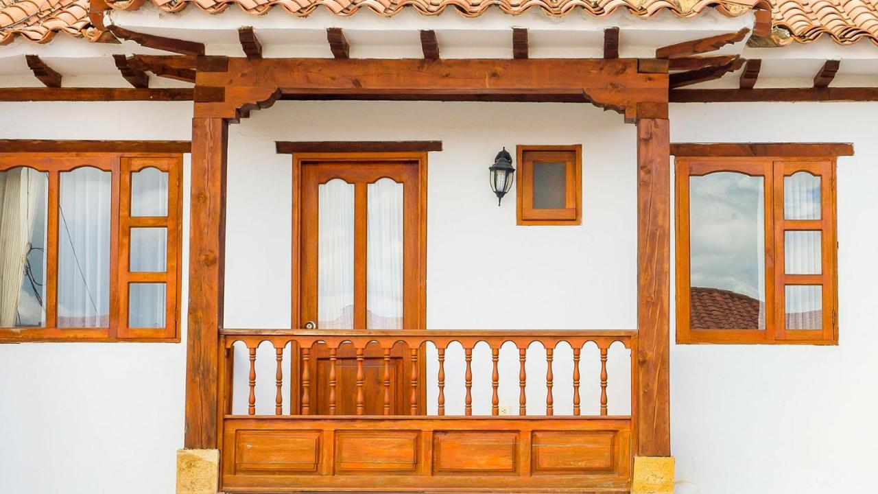 Hospederia Villa De Los Saenz Villa de Leyva Exteriör bild