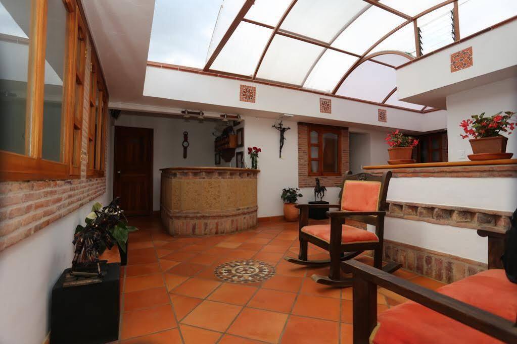 Hospederia Villa De Los Saenz Villa de Leyva Exteriör bild