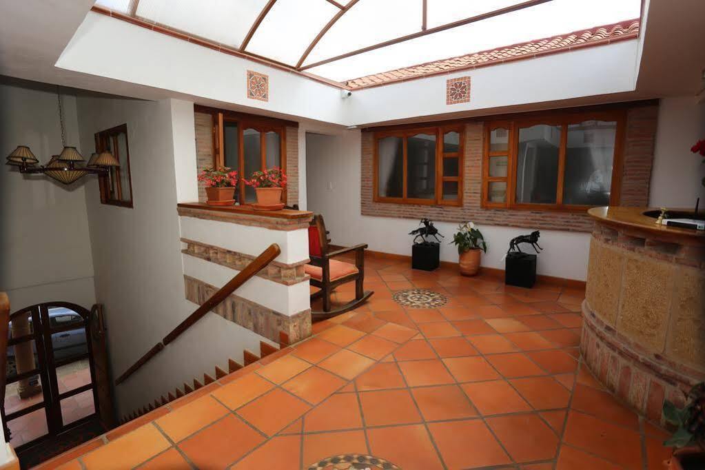 Hospederia Villa De Los Saenz Villa de Leyva Exteriör bild