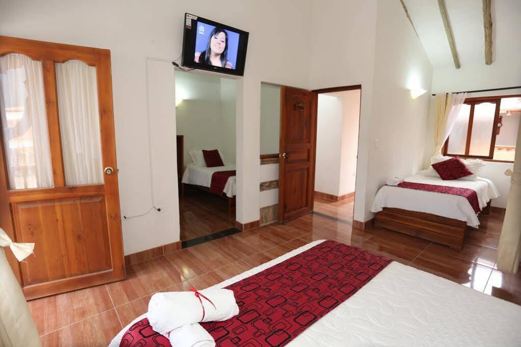 Hospederia Villa De Los Saenz Villa de Leyva Exteriör bild